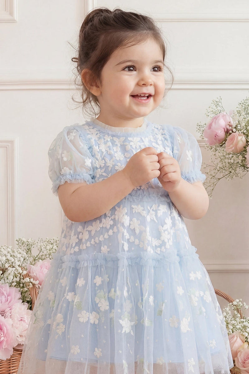 Garland Ribbon Baby Dress Garland Ribbon Baby Dress