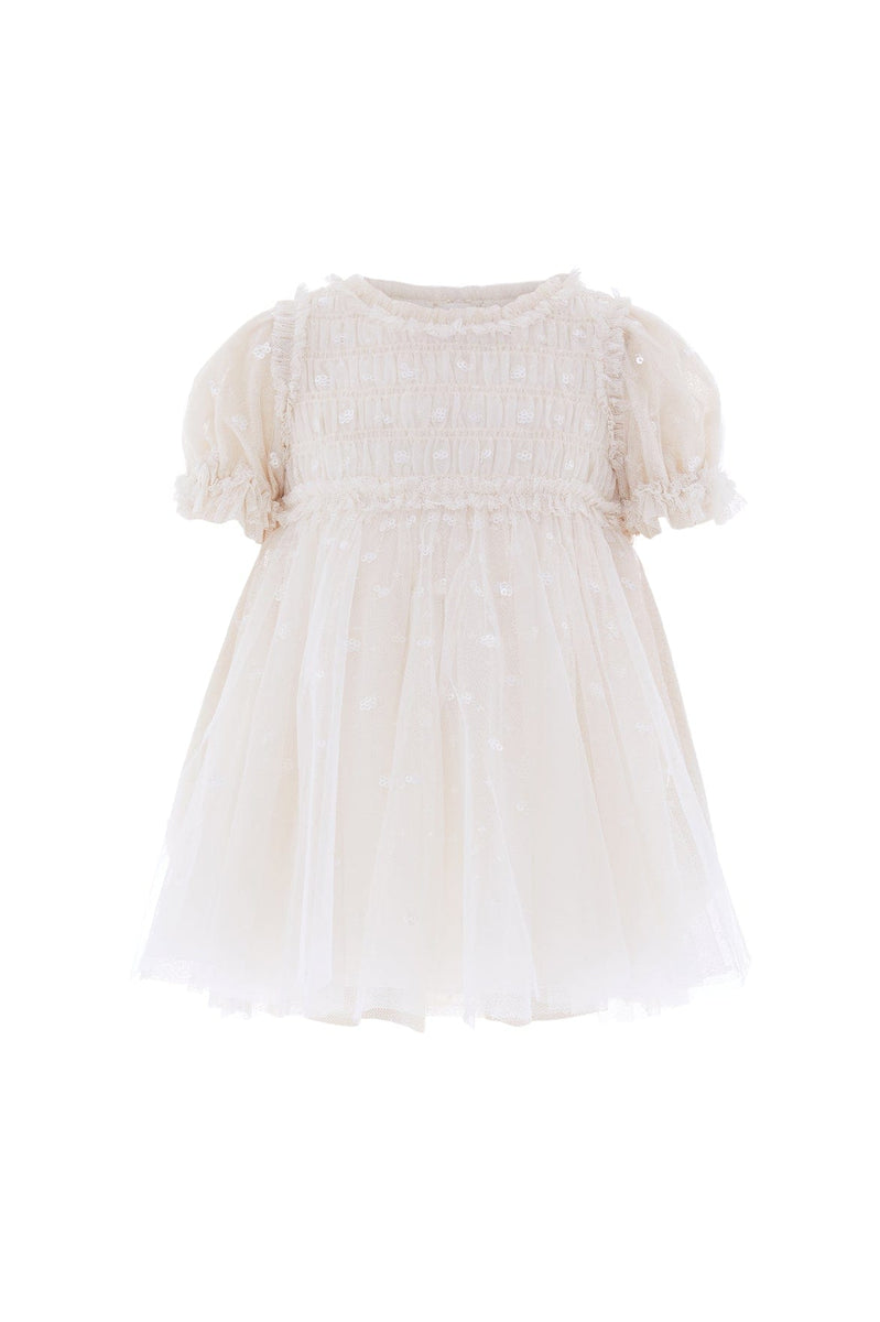 Giselle Baby Dress – Cream