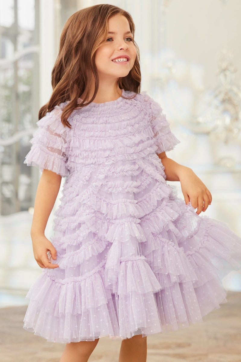 dress kids Bamboo Toddler for Girls, Children & this sassy gowns lace Ocean Creatures Kids Layered Dress