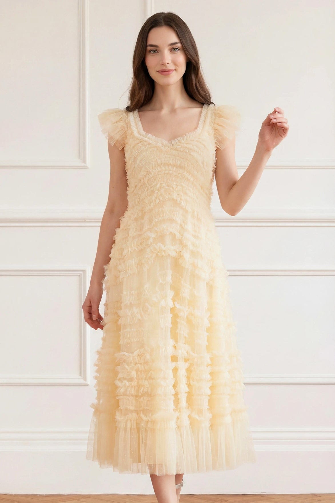 Amara Backless Ballerina Dress Amara Backless Ballerina Dress