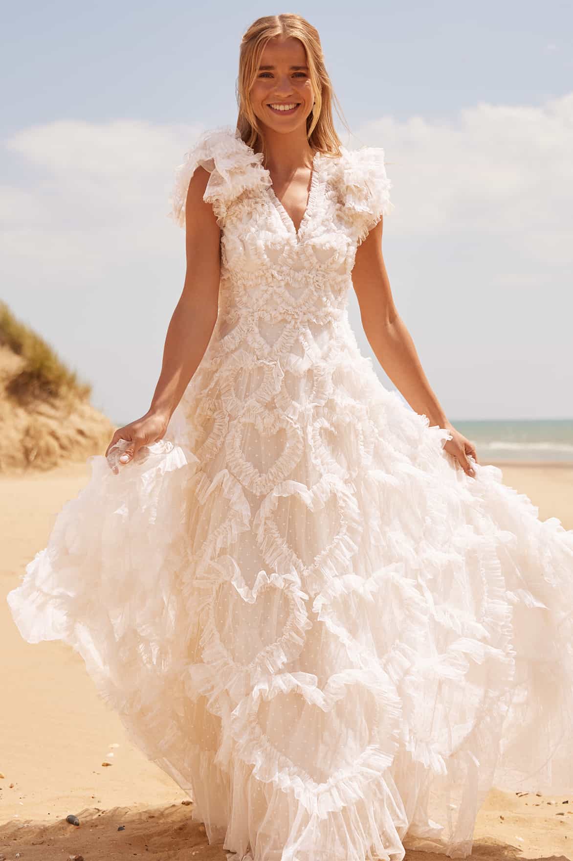 Amorette V-Neck Gown Amorette V-Neck Gown