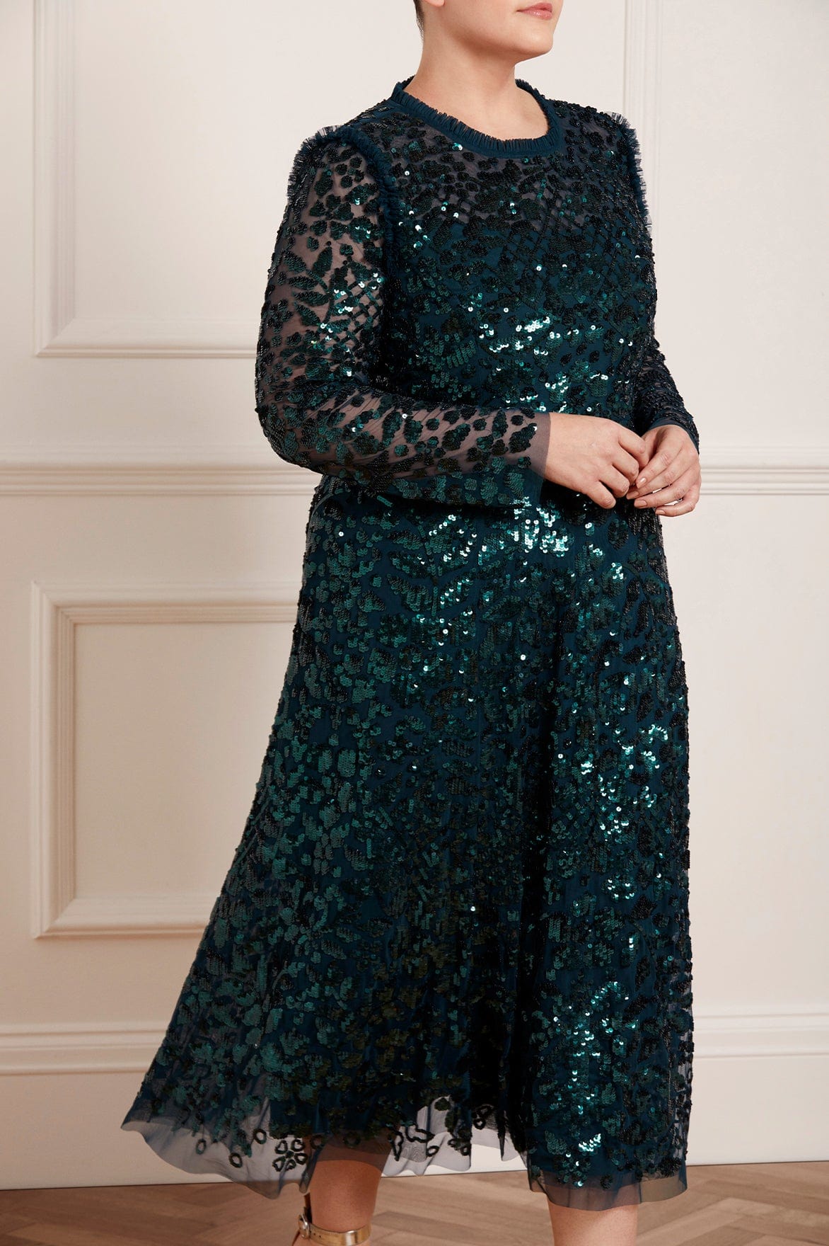 Aurelia Long Sleeve Ballerina Dress Aurelia Long Sleeve Ballerina Dress