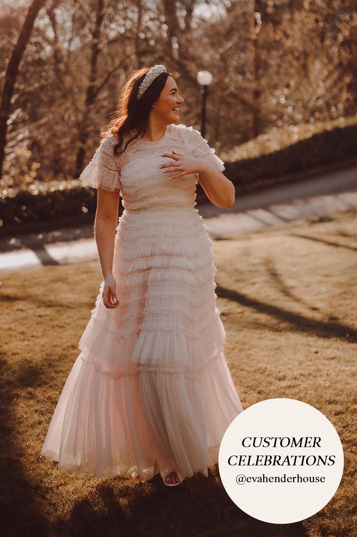 Valentine Ruffle Gown Valentine Ruffle Gown
