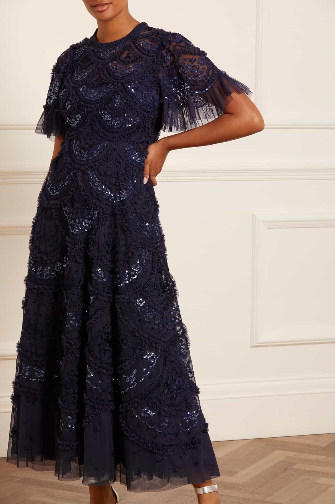 Carmen Ruffle Ankle Gown Carmen Ruffle Ankle Gown