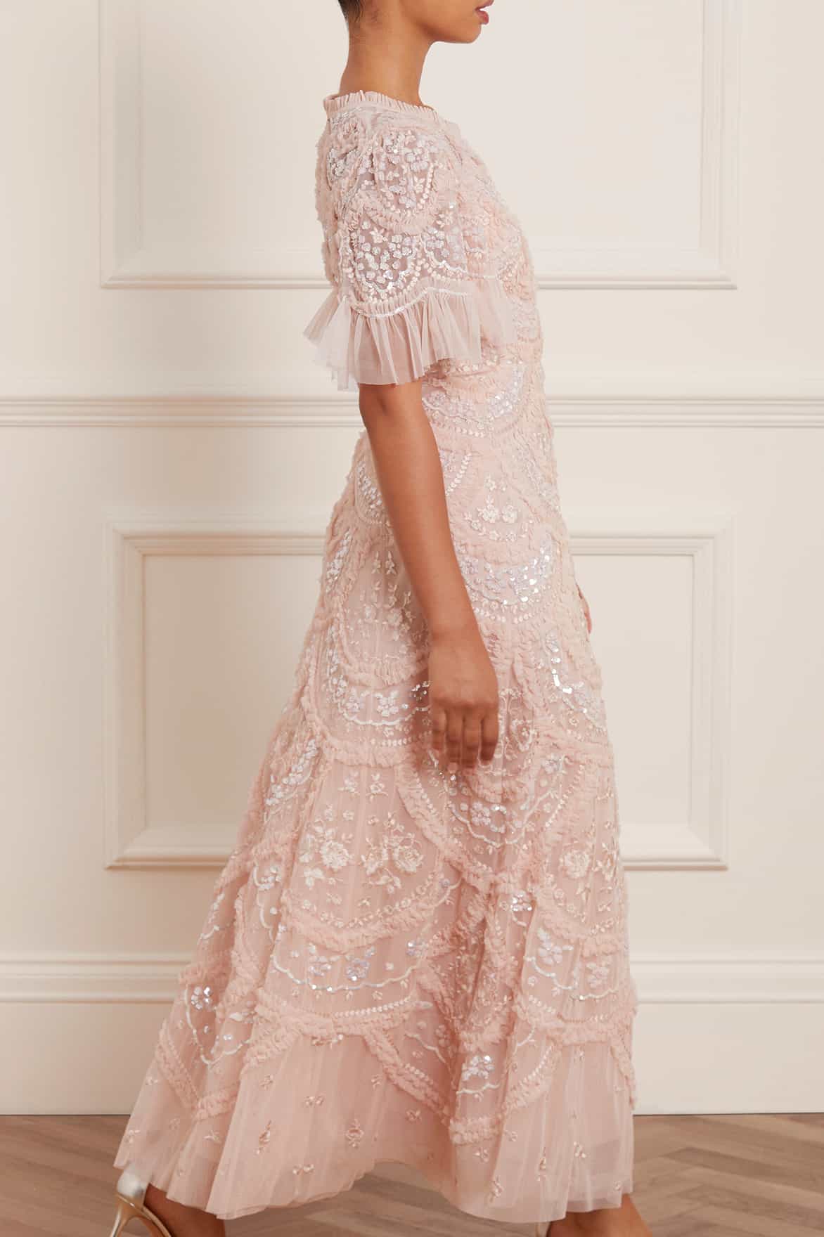 Carmen Ruffle Ankle Gown Carmen Ruffle Ankle Gown