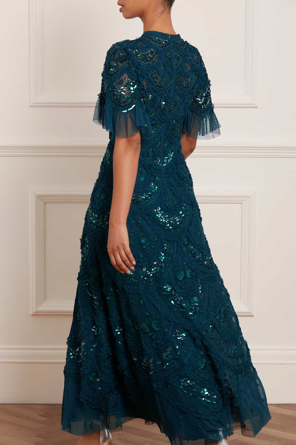 Carmen Ruffle Ankle Gown Carmen Ruffle Ankle Gown