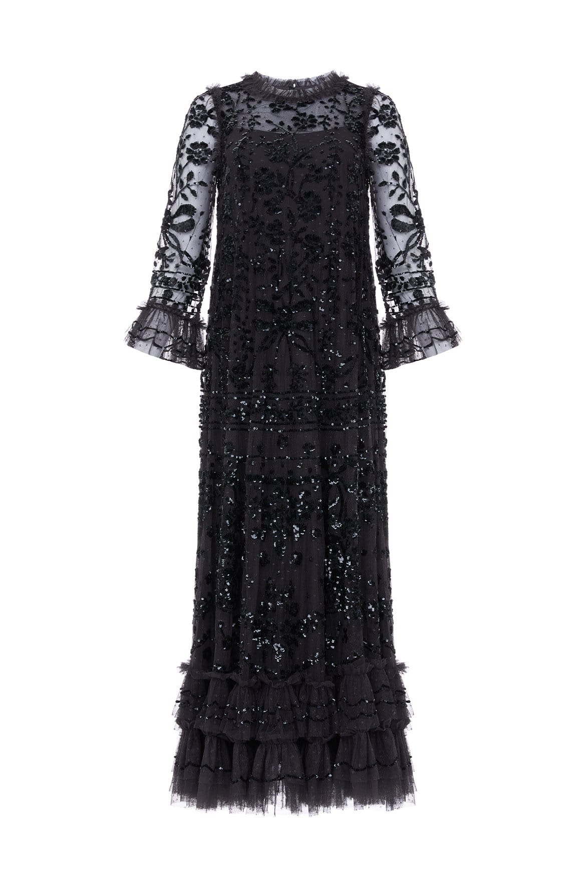 Celia Long Sleeve Ankle Gown Celia Long Sleeve Ankle Gown