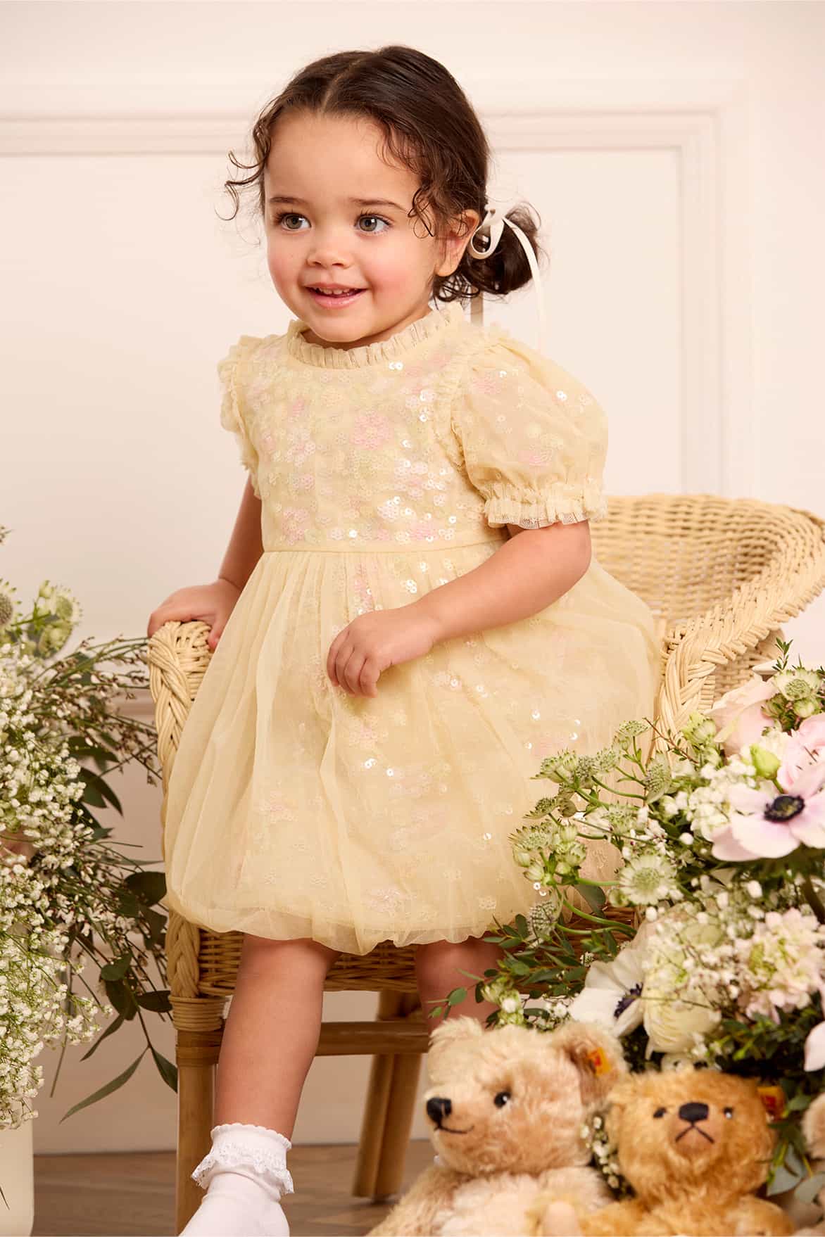 Confetti Baby Dress Yellow | Needle & Thread Confetti Baby Dress Yellow | Needle & Thread