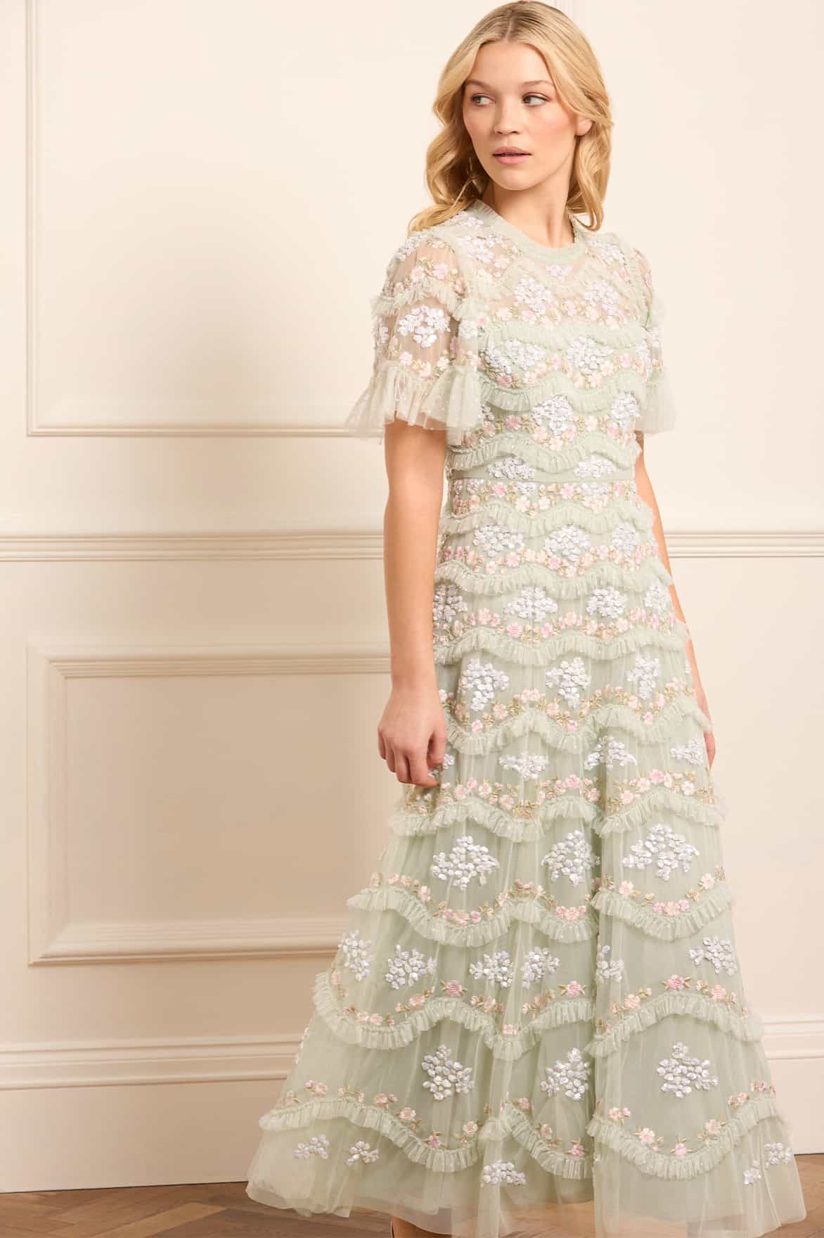 Daisy Wave Ankle Gown Daisy Wave Ankle Gown