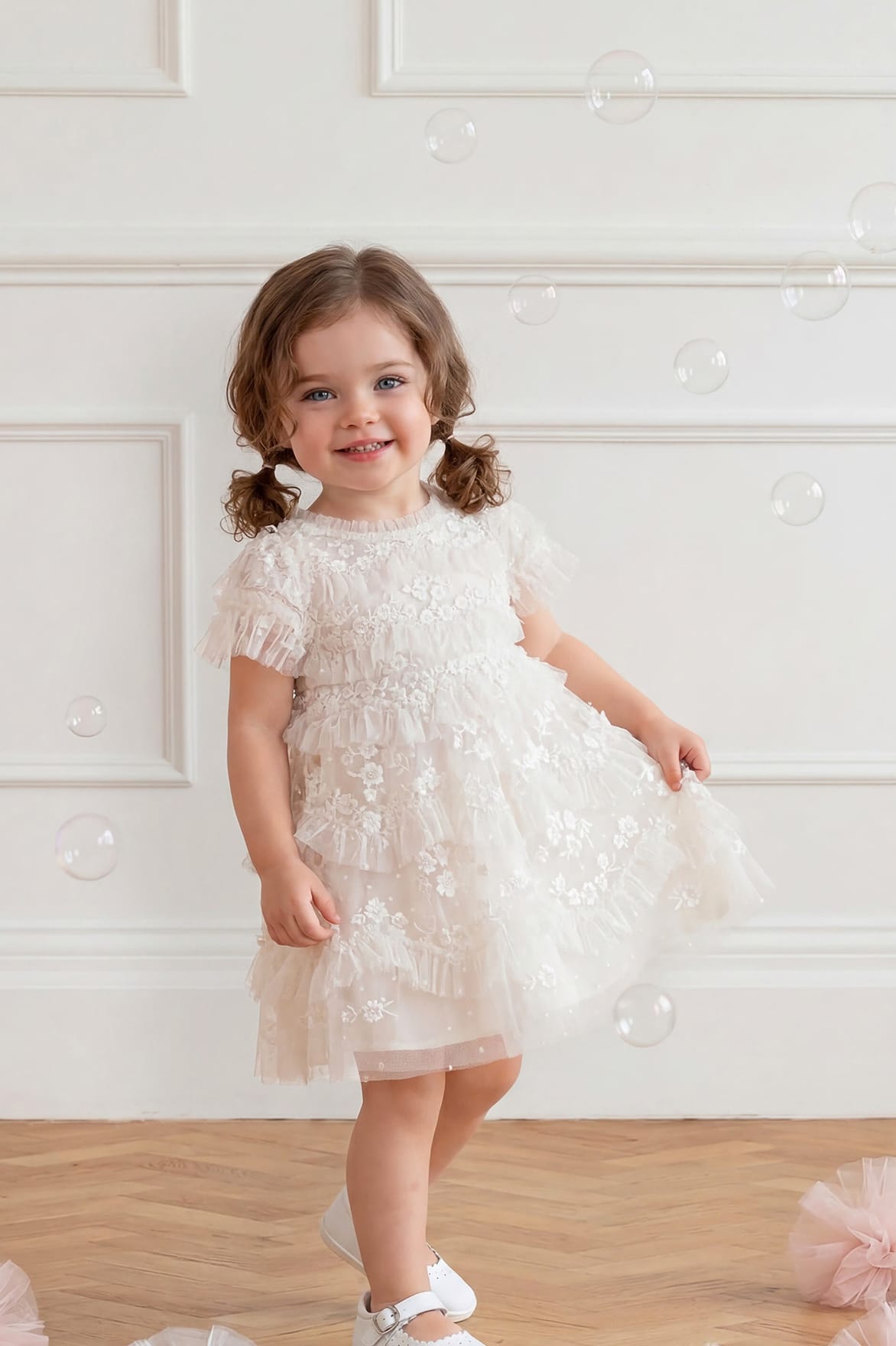Daisy Wave Baby Dress