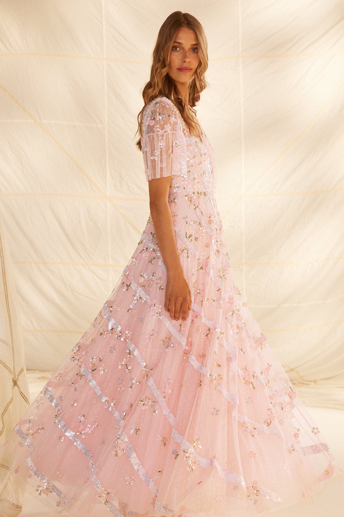 Needle and Thread Dresses and Accessories Featuring Tulle and Sequins