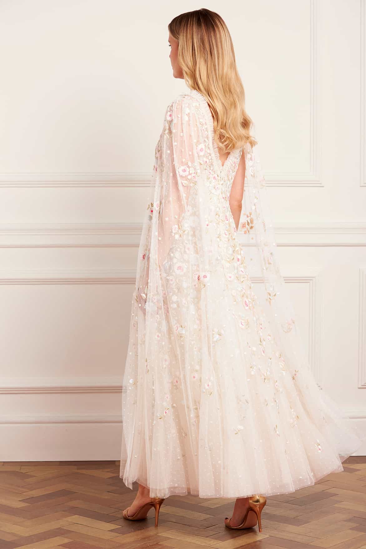 cream cape dress CREAM JERSEY CAPE DRESS | CULT MIA
