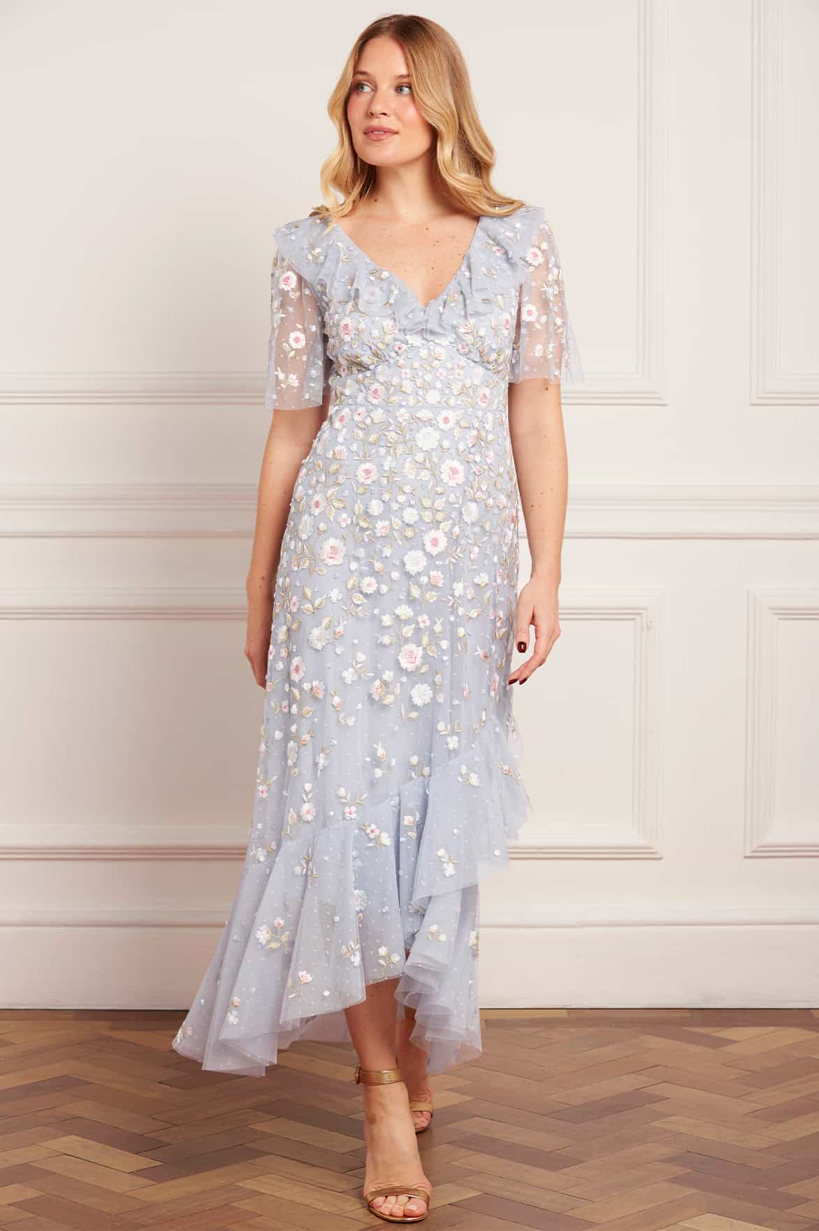 ethereal blue dress Ethereal, luminous, unforgettable Floating effortlessly on water, this shimmering blue gown captures light with every movement, creating a dreamlike, almost magical presence. Fluid. Radiant. Mesmerizing. Would you wear this look?