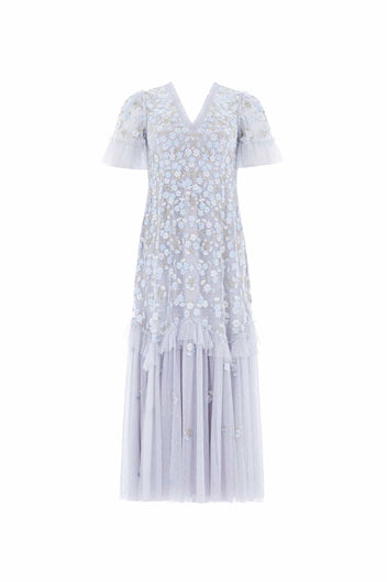 Evening Primrose Ballerina Dress – Blue | Needle & Thread