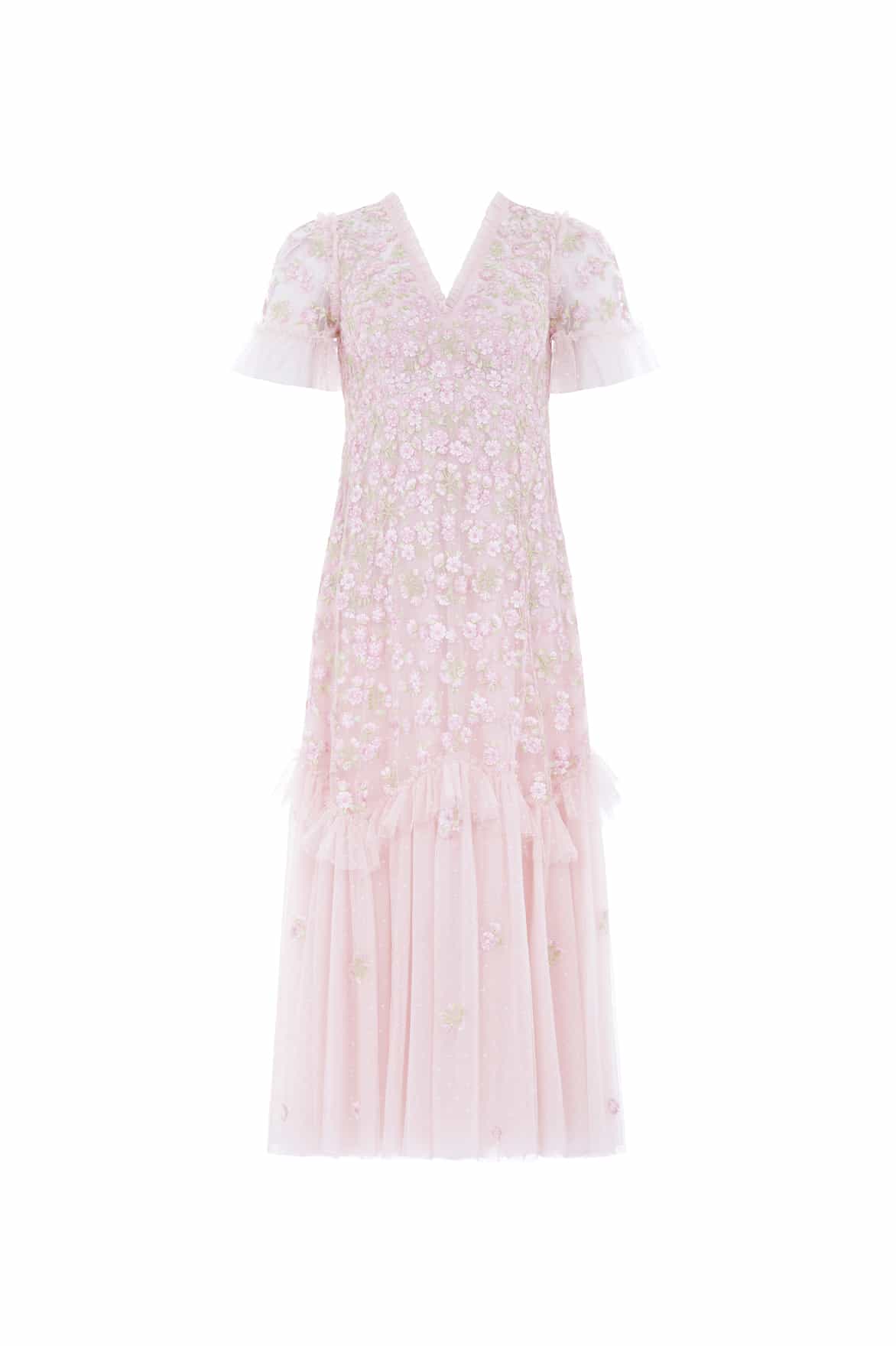 Evening Primrose Ballerina Dress – Pink | Needle & Thread