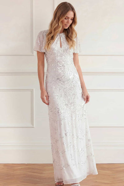 Freya Georgette Short Sleeve Gown