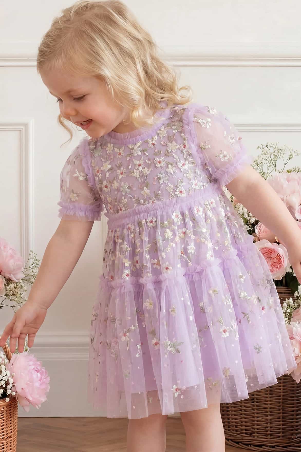 purple dress newborn Aori Lifelike Baby Dolls Clothes 20 Inch Clothing Set for 17-20 in Realistic Doll Girls : Toys & Games Great for casual Purple Girls Party Dress Baby