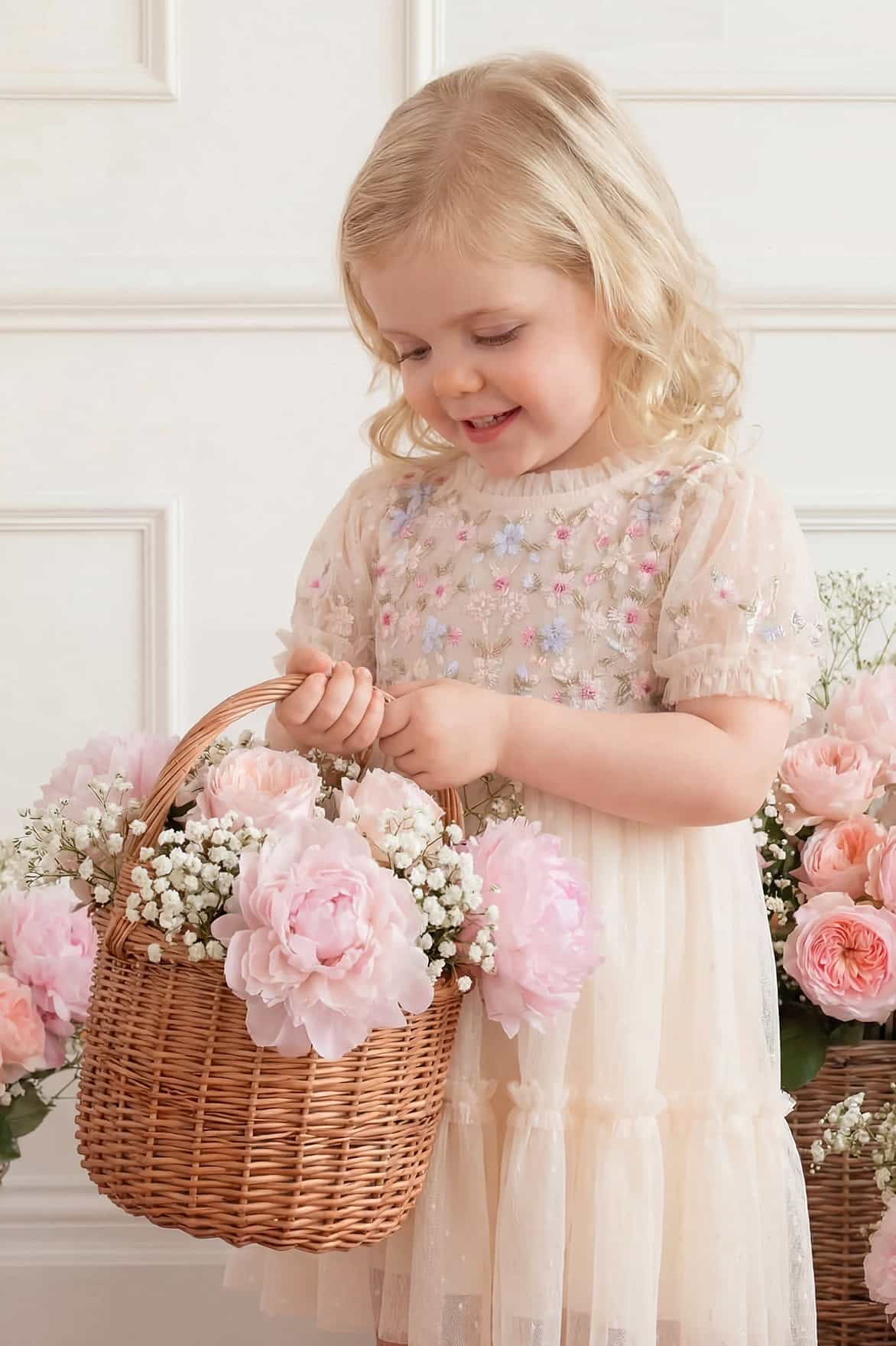 baby girl pastel dress Stella McCartney Baby Girls Pink Pastel Stripe Summer Dress