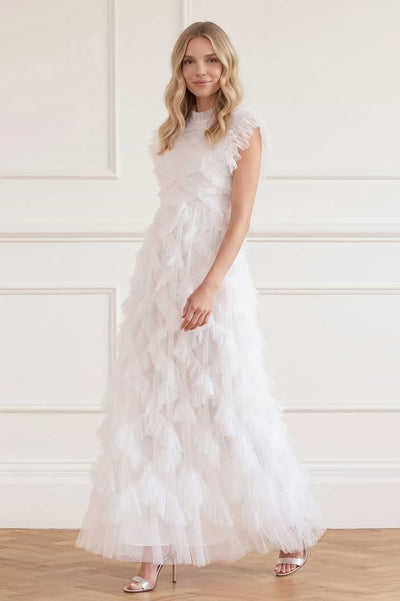 Genevieve Ruffle Gown