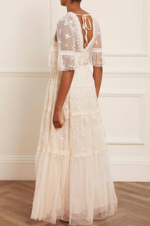 lottie lace midi dress lottie midi dress sky