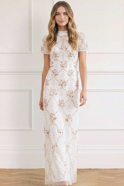 Lovers Lace Ribbon Gown