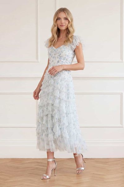 Magnolia Ditsy Lola Backless Ballerina Dress