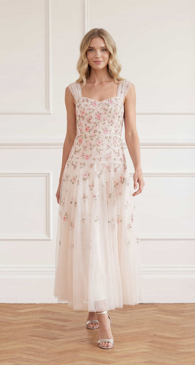 Mayflower Ditsy Ankle Gown