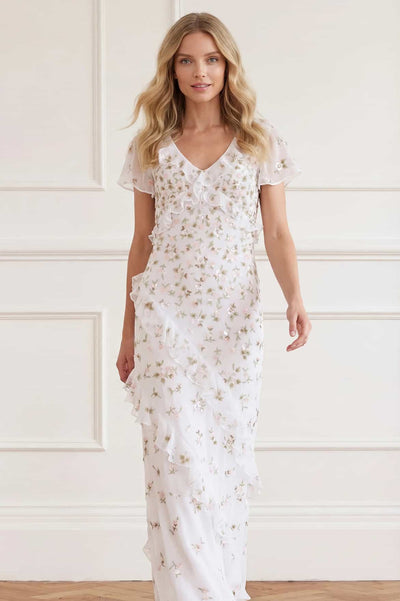 Meadow Ditsy Georgette Gown