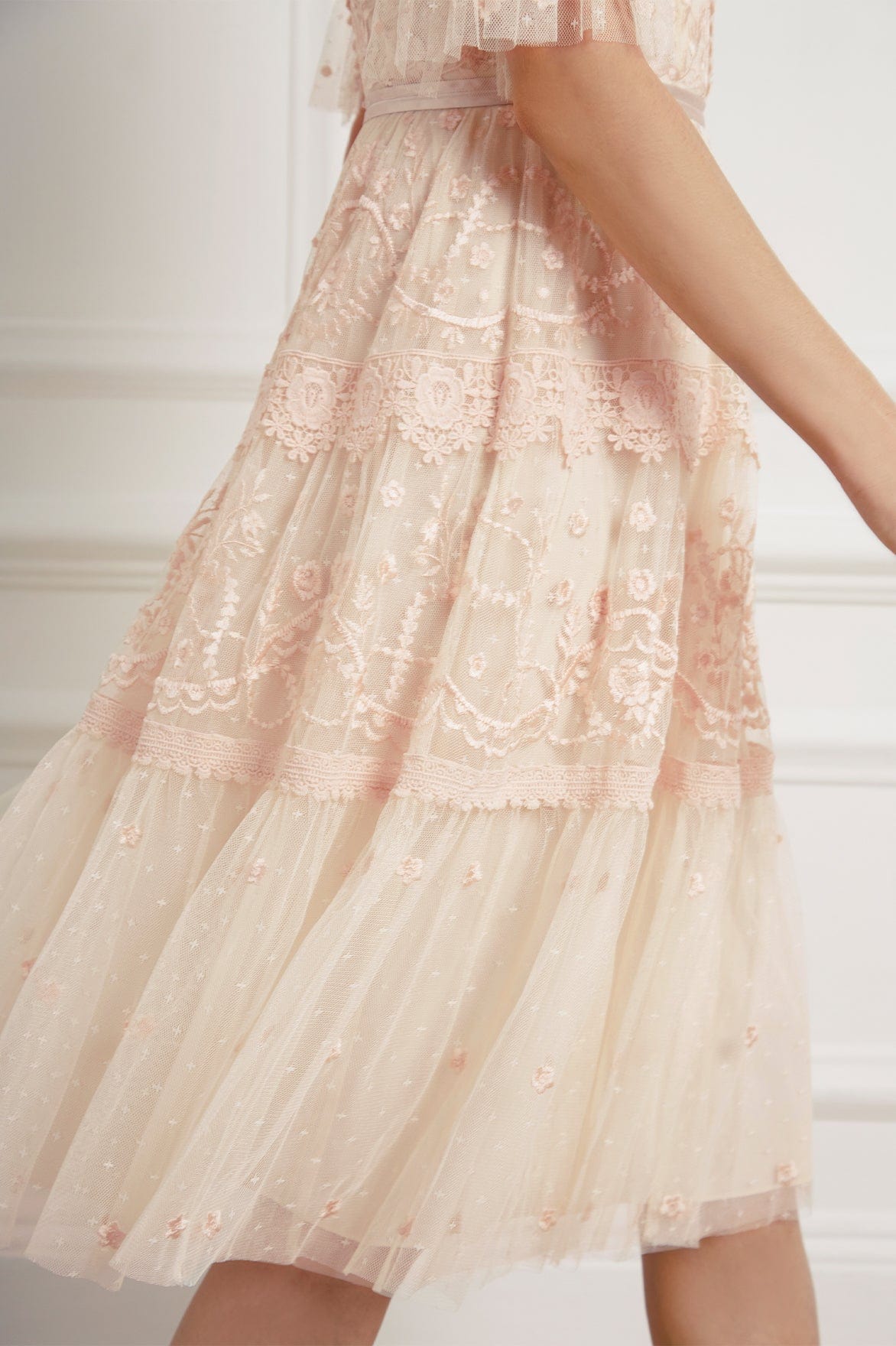 Midsummer Lace Dress Cream | Needle & Thread Midsummer Lace Dress Cream | Needle & Thread