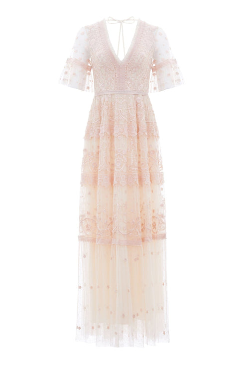 Midsummer Lace Gown Cream | Needle & Thread Midsummer Lace Gown Cream | Needle & Thread