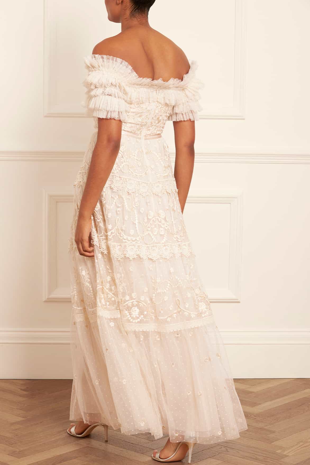 Midsummer Lace Off-Shoulder Gown Midsummer Lace Off-Shoulder Gown