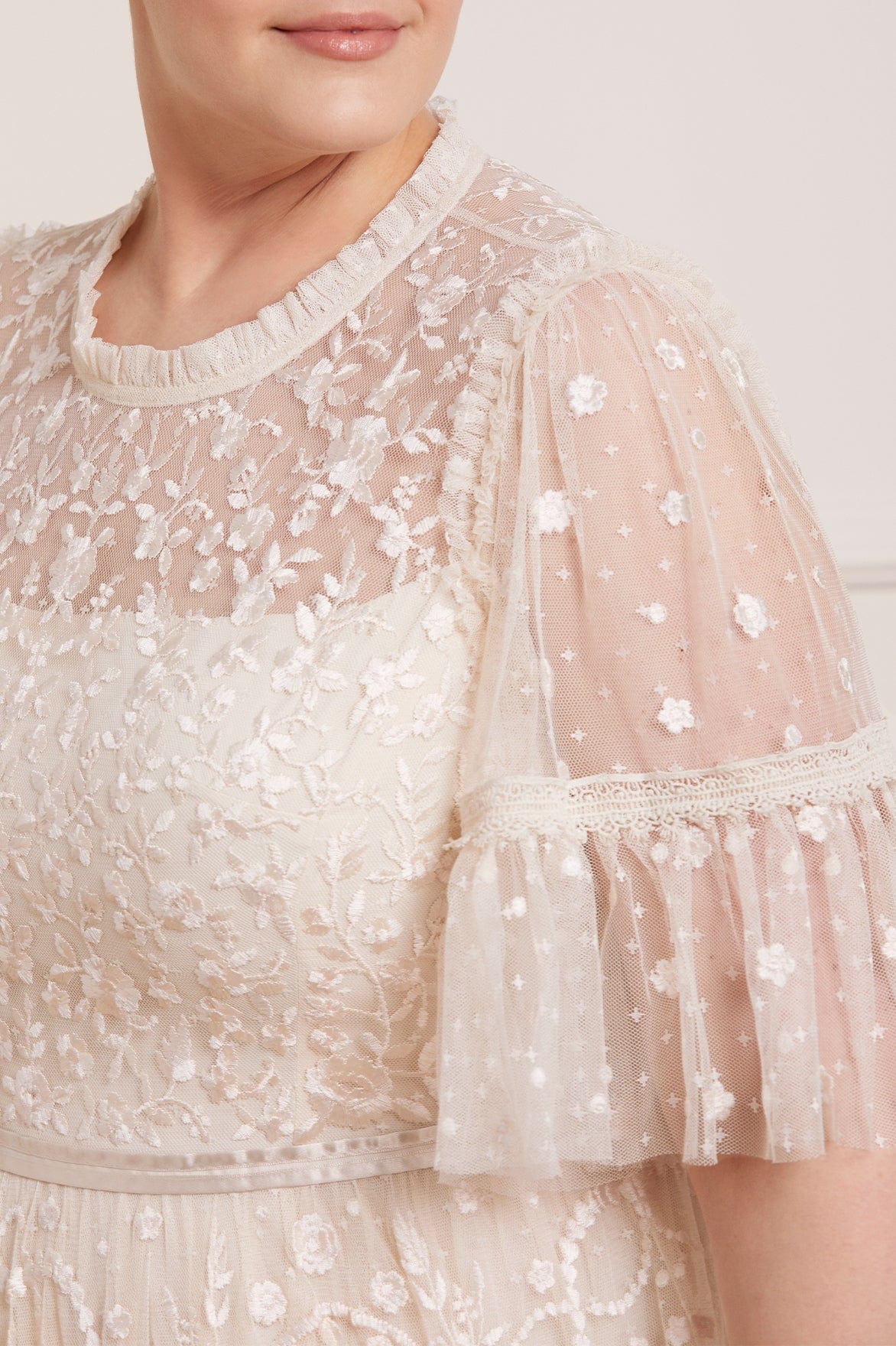 needle and thread midsummer lace dress Needle & Thread + Midsummer Lace Gown