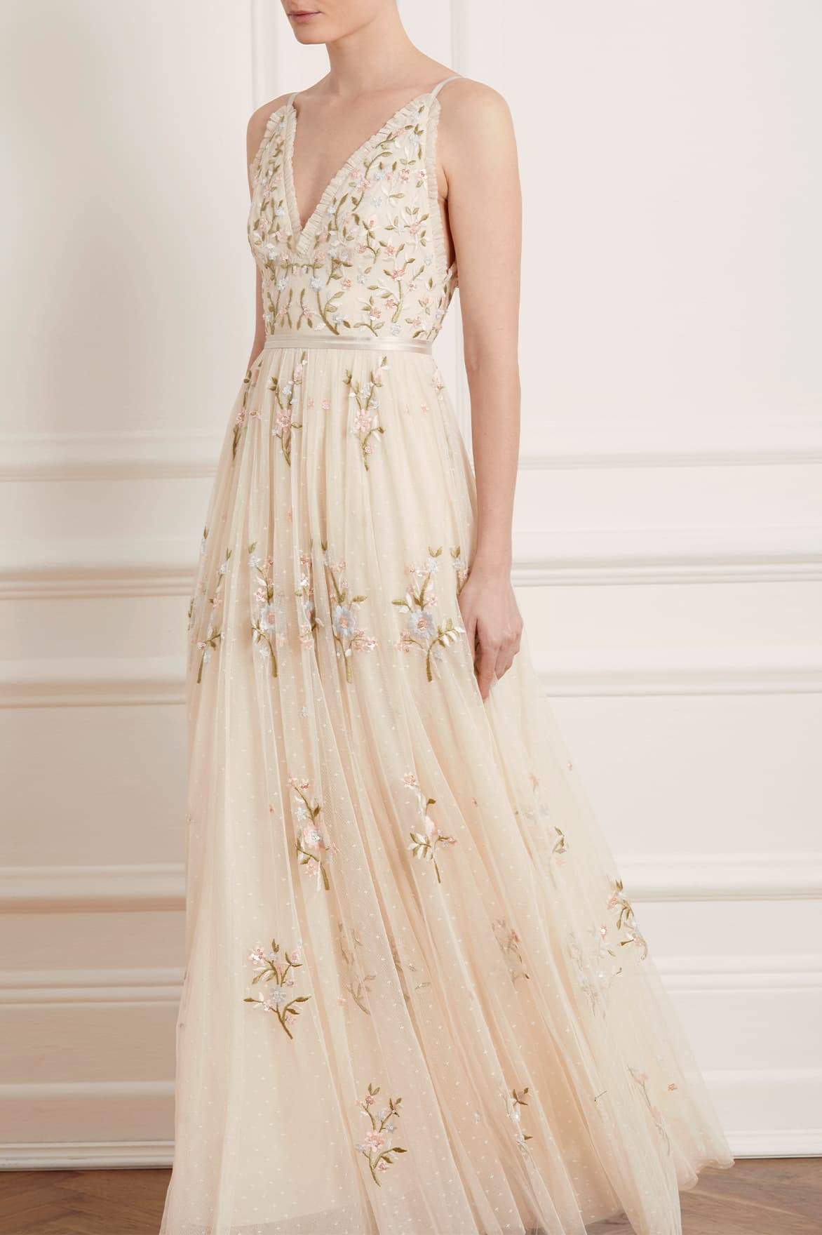 Petunia Gown Cream | Needle & Thread Petunia Gown Cream | Needle & Thread
