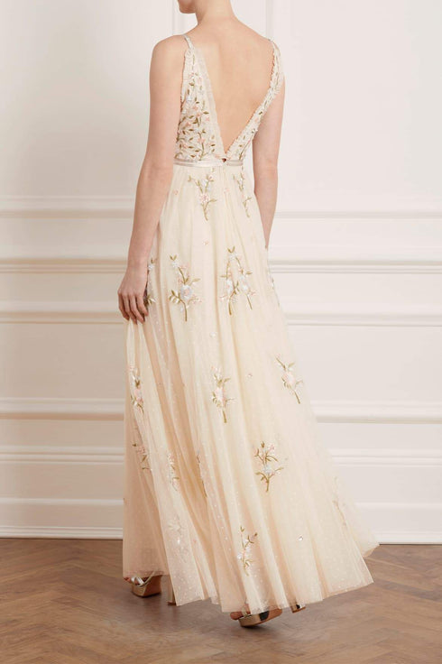 Petunia Gown - Beige
