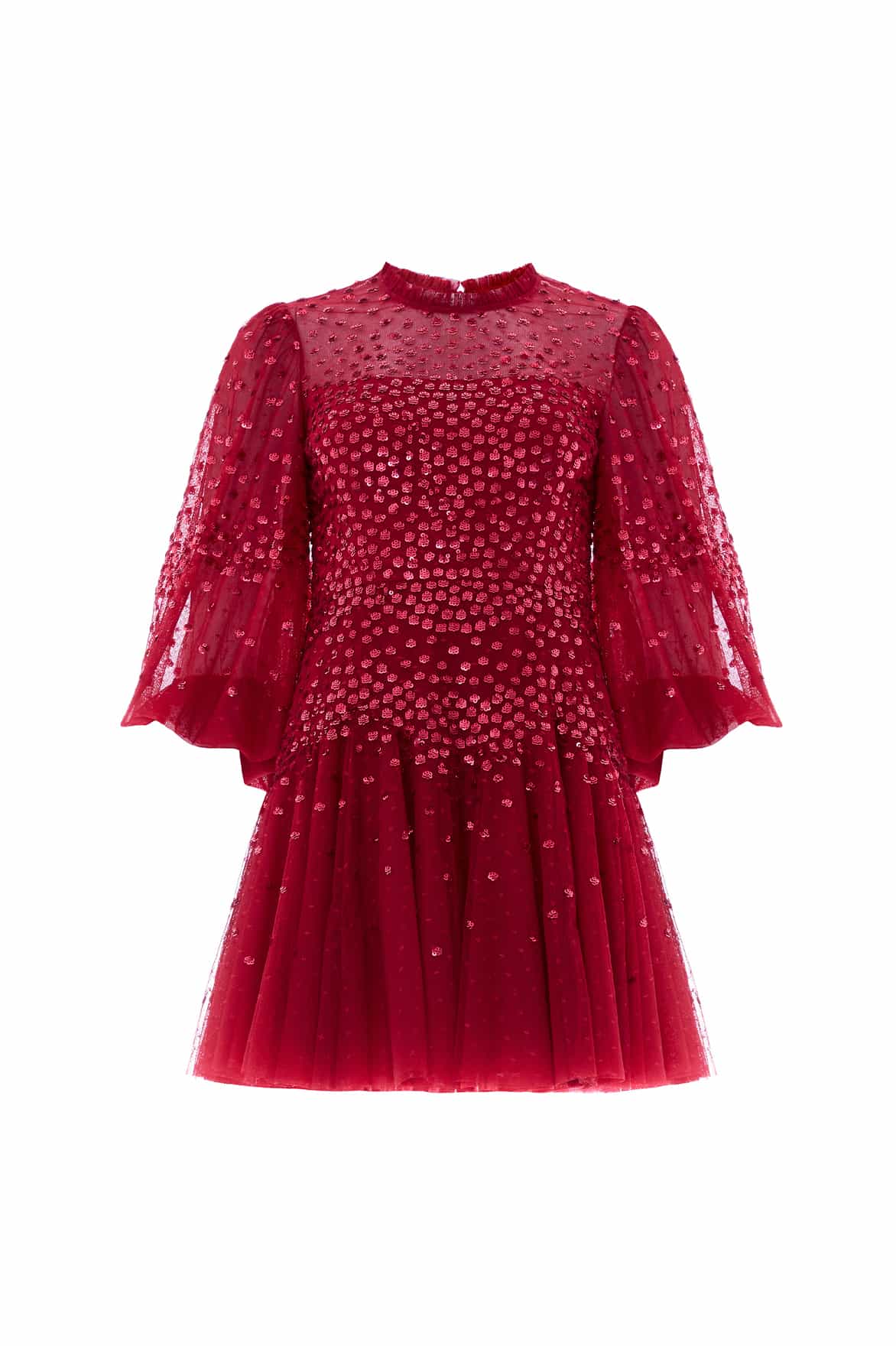 sequin scallop mini dress Jovani Scallop-Hem Short Glitter Hoco Dress 40922 Royal / 00