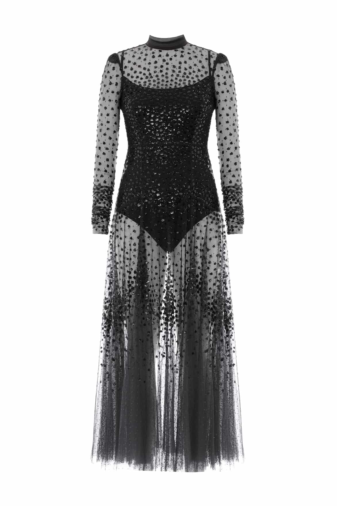 sequin scallop embroidered dress Sequin Scallop Embroidered Strapless Cocktail Minidress (Women)