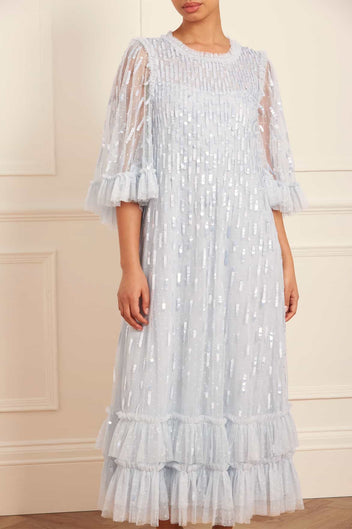Ready to ship sheer organza and satin dress ballerina dreams on sale main image 0