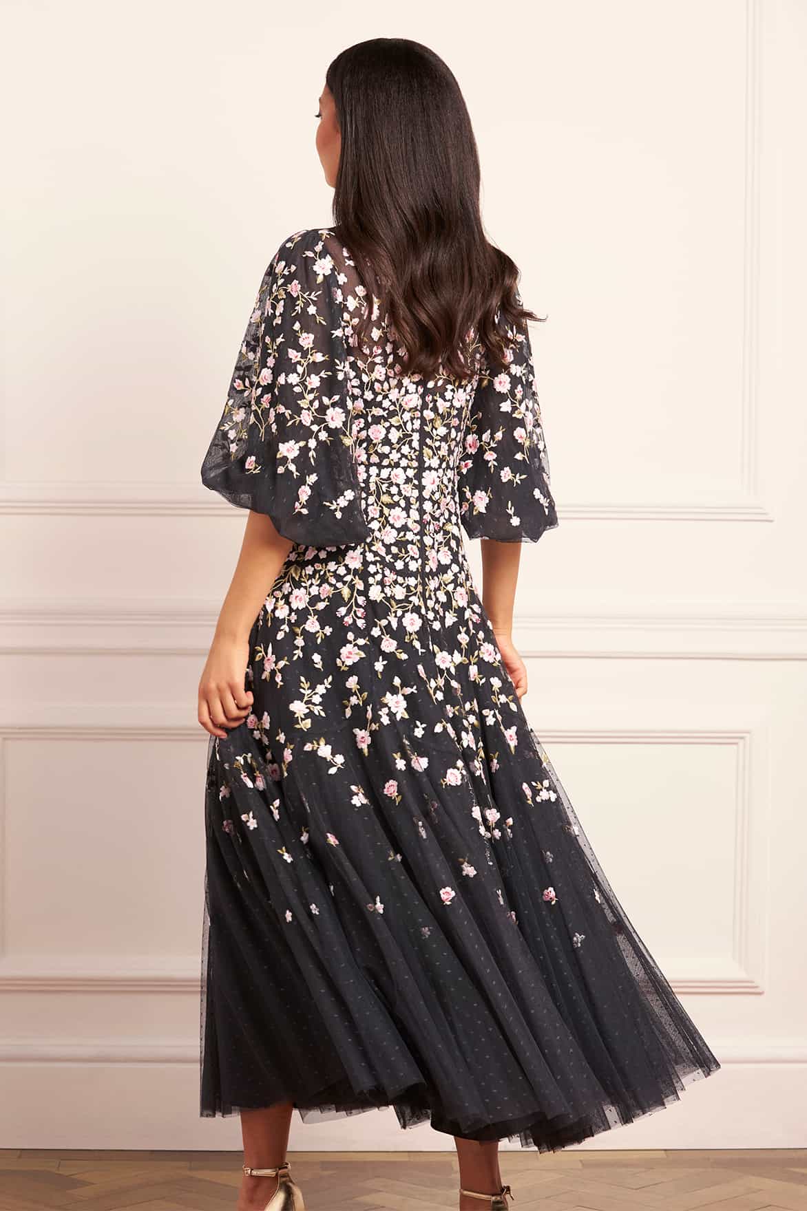mermaid black prom dress Off-the-Shoulder Ankle-Length Black Split Prom Dress Party Dress US6 / As Picture