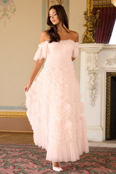 Thalia Off-Shoulder Gown