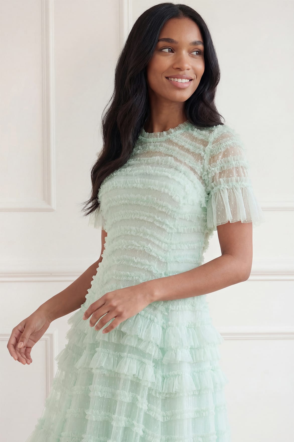 soft mint green dress Dress Shyla Petite Chrie