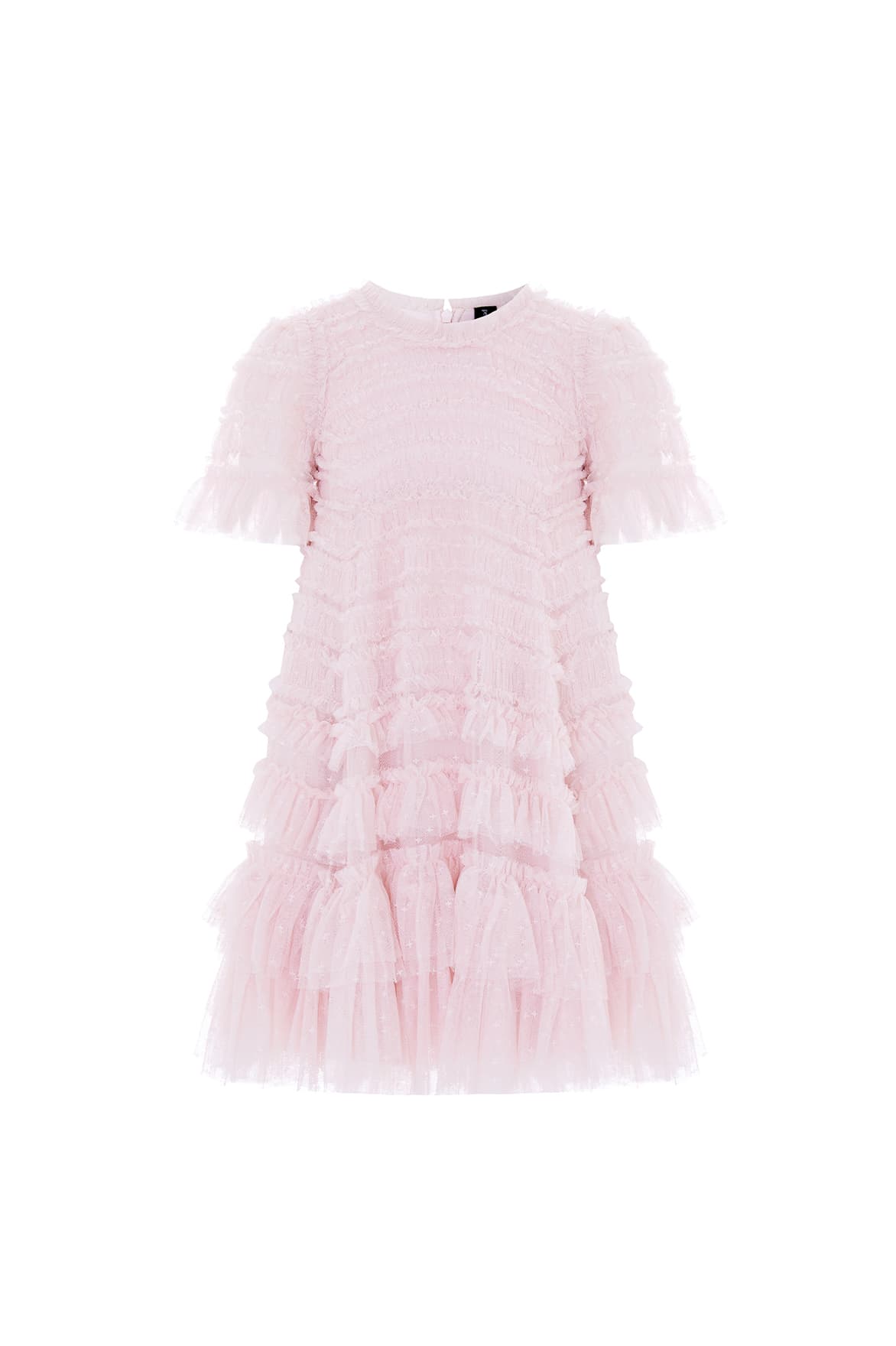 Valentine Ruffle Kids Dress
