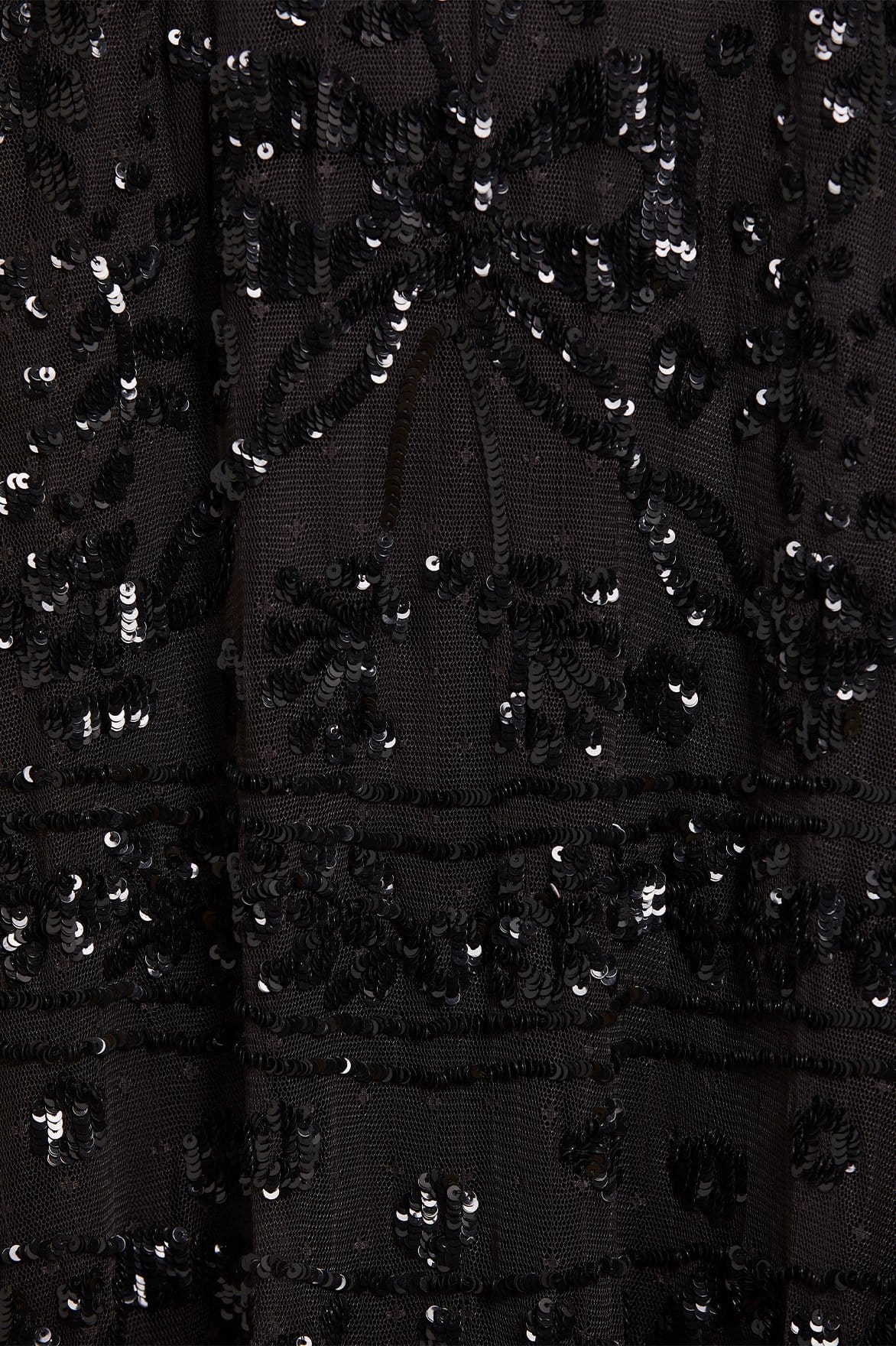 Celia Long Sleeve Ankle Gown – Black | Needle & Thread