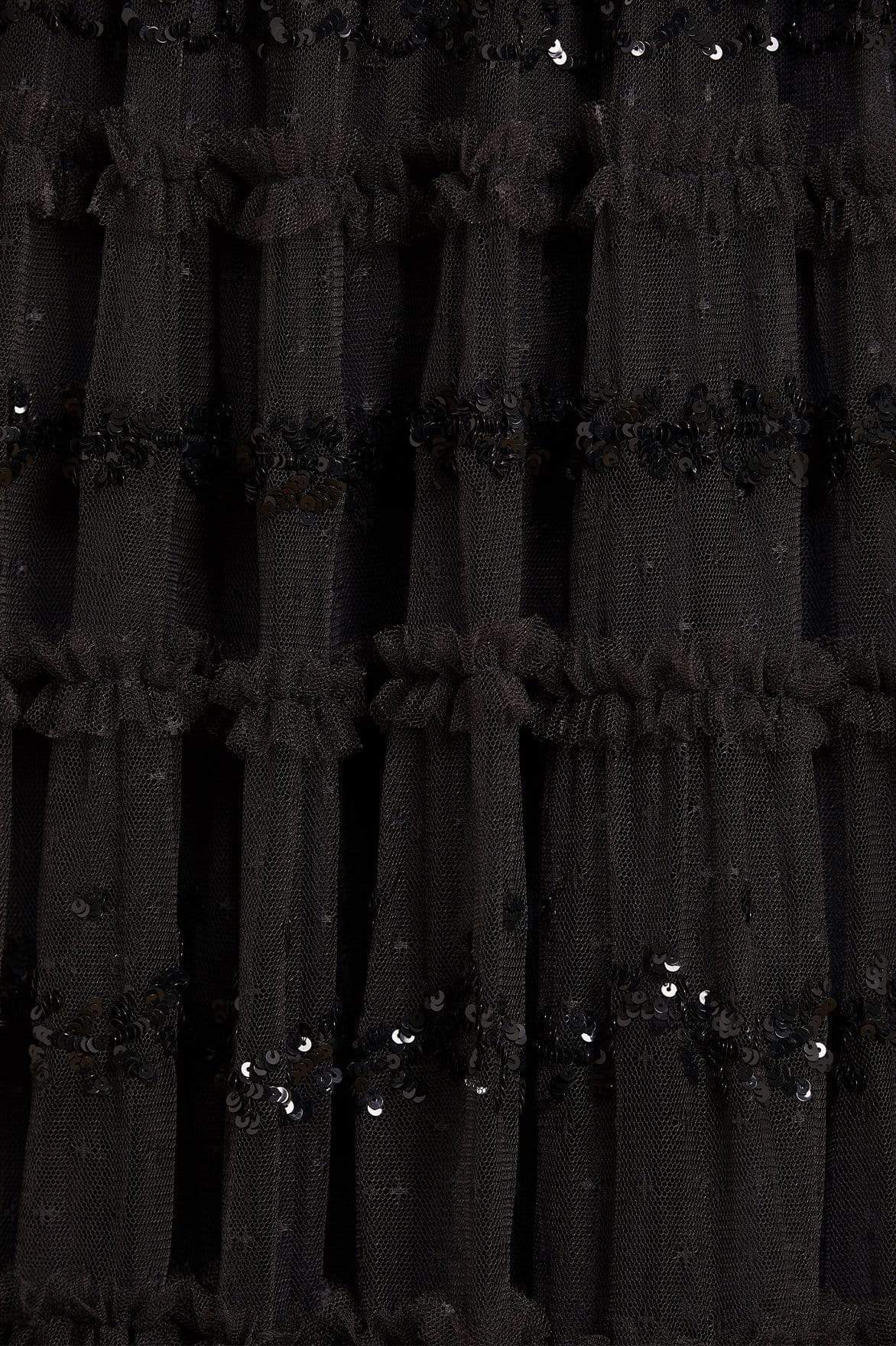 Eve Sequin Gown – Black | Needle & Thread