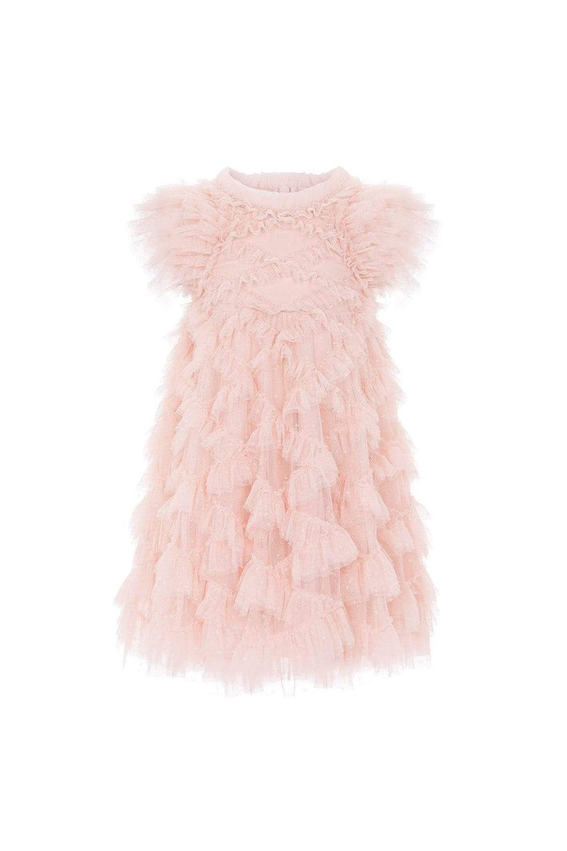 Genevieve Kids Dress – Pink | Needle & Thread